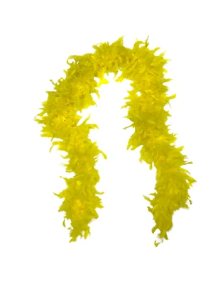 Boa Pluma Chandelle 50 Gramos 6 Pies Muchos Colores Boas Halloween Disfraz Boda Foto 1 de 4