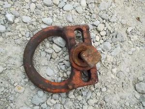 Allis Chalmers AC Tractor NICE drawbar tongue hitch plow clevis + sq headed bolt - Picture 1 of 5