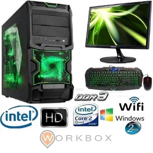 PC DESKTOP QUAD CORE CHRONOS GAMING RAM 8GB RAM HD 1TB HDMI WIFI MONITOR 22" - Foto 1 di 1