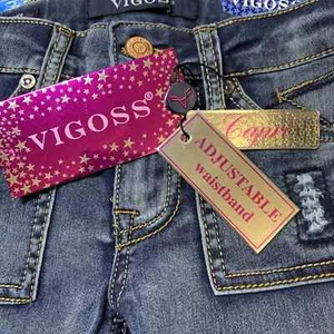 VIGOSS Girls The Jagger Capri Super Stretch Ever Waistband Jeans,VARIATION - Picture 1 of 5