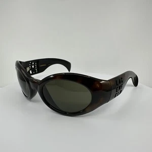New Vintage Karl Lagerfeld Sunglasses M 4114 C. 04 Marble Brown Made in France - Picture 1 of 14