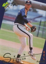 #161 GCL ASTROS # SEAN RUNYAN CARD CLASSIC BEST GOLD '93