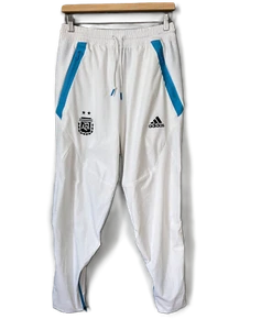 Argentina Adidas Men's Soccer Pants IC4448 White Size M - Game Day Gear - Picture 1 of 8