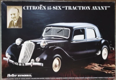 HELLER HUMBROL CITROEN 15 SIX "TRACTION AVANT" (NO POCHER) - Immagine 1 di 4