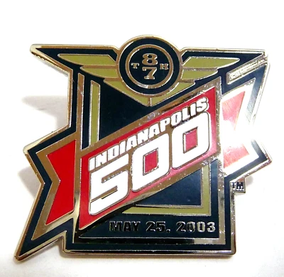 2003 Indianapolis 500 Commemorative Collector Lapel Pin 87th Running Indy - Image 1 of 3