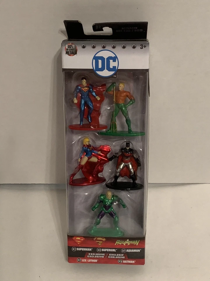 Jada Toys DC Super Heroes nano figos de metal 1,5" conjunto B exclusivo 2017 - Imagem 1 de 4