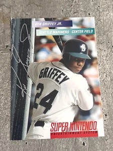 KEN GRIFFEY JR 1994 Super Nintendo Promo Card #SNS-JR-USA - Picture 1 of 2