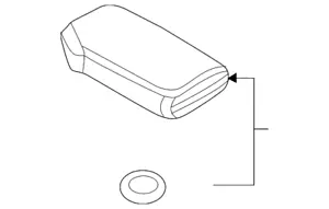 Genuine Kia Remote Control 95440-M7001 - Picture 1 of 2