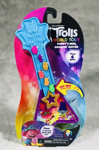 Trolls World Tour Poppy’s Mini Groovin Guitar Poppy DreamWorks Cover