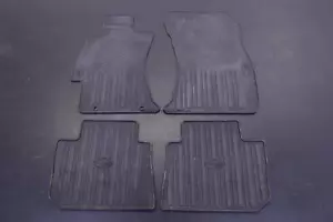 SUBARU IMPREZA 2.0L 2015 ALL WEATHER RUBBER FLOOR MAT SET OF 4 J501SVA200 SW OEM - Picture 1 of 4