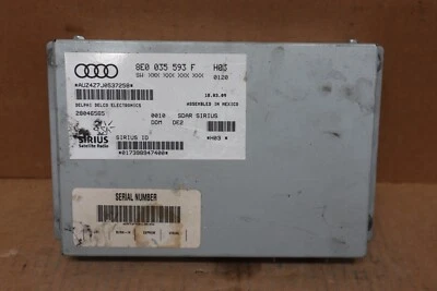 Unidad de radio control Audi A3 Siris 2006 2007 2008 OEM 8E0035593F Foto 1 de 4