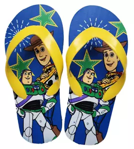 Toy Story Buzz & Woody Flip Flops Strand Sandalen Größe 9-10, 11-12, 13-1 & 2-3 Neu mit Etikett - Bild 1 von 2