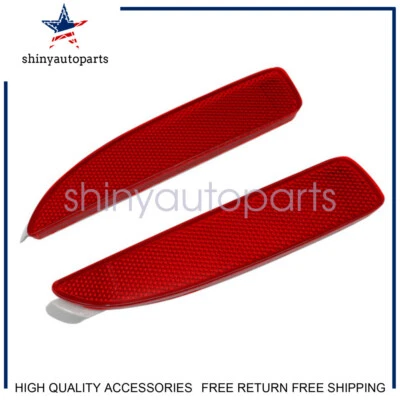 Reflector de parachoques trasero izquierdo y derecho compatible con Mazda 3 Sport 2013-2016 Foto 1 de 4