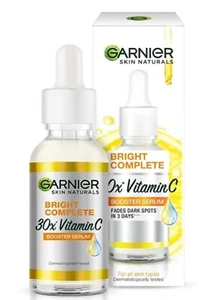 Garnier Bright Complete Skin Naturals, Face Serum, Skin's Glow Instantly 30ML - Picture 1 of 3