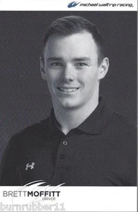 2015 BRETT MOFFITT "MICHAEL WALTRIP RACING" NASCAR SPRINT CUP POSTCARD - Picture 1 of 1