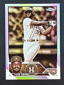 JOSE ABREU 2023 Topps Chrome Sepia Refractor #41 Houston Astros - Picture 1 of 2