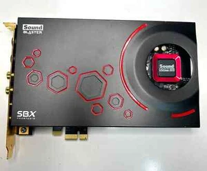 Creative Sound Blaster ZxR PCIe Sound Card 24bit/192kH Model SB1510 CARD ONLY - Picture 1 of 6