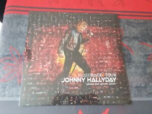 Johnny Hallyday Flashback Tour 3LP Noir Scéllé
