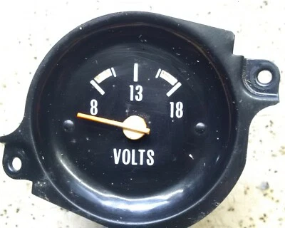 Medidor de voltaje OEM 73-87 Chevy Truck GM Foto 1 de 2