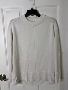 Biesen weiß 100% Baumwolle Pullover Segelboot Pulli Größe S - Bild 1 von 11