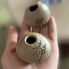 Bouddhisme Zen Style Chinois Mini Céramique Vase Artisanat Thé Ornements Décor