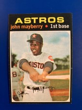 1971 topps baseball #151 Tommy Davis Chicago Cubs NM+