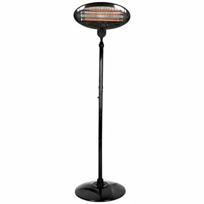 H+H BS 55 Wickeltisch Stand-Heizstrahler 2000 Watt 3 Leistungsstufen Messemuster