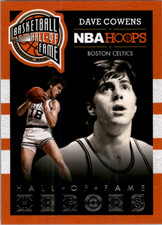 2013-14 Hoops Hall of Fame Heroes Boston Celtics Basketball Card #9 Dave Cowens