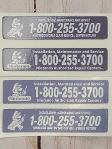Nintendo GAME BOY DMG-01 PLAY IT LOUD Replacement Battery Door Repair Sticker - Picture 1 of 4