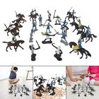 20x Knight & Horses Soldier Toys Role-Playing Army Toys for Boys Children