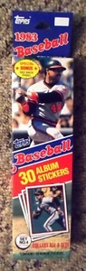 Scarce 1983 Topps Baseball Stickers Box/Set #4 -30 Stickers, Reggie Jackson Card - Picture 1 of 2