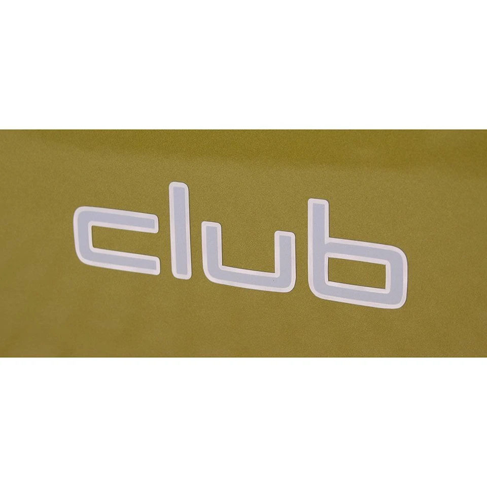 Original VW up! e-up! Club Schriftzug Kotflügel Folienschriftzug grau chrom OEM - Bild 1 von 1