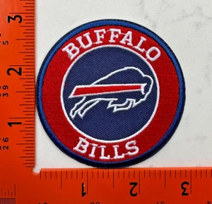 Buffalo Bills Embroidered Iron-On Patch Football Badge Applique - Picture 1 of 1