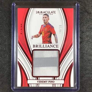 2023-24 Immaculate Soccer YEREMY PINO Brilliance Relic Ruby Red 16/30 - Picture 1 of 1