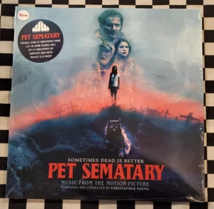 Pet Sematary 2xLP by Christopher Young 180 gram colored vinyl 2019 sealed new - Picture 1 of 2