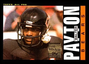 WALTER PAYTON 2001 Topps Football 85T Reprint # 33 Chicago Bears HOF NM - MT - Picture 1 of 2