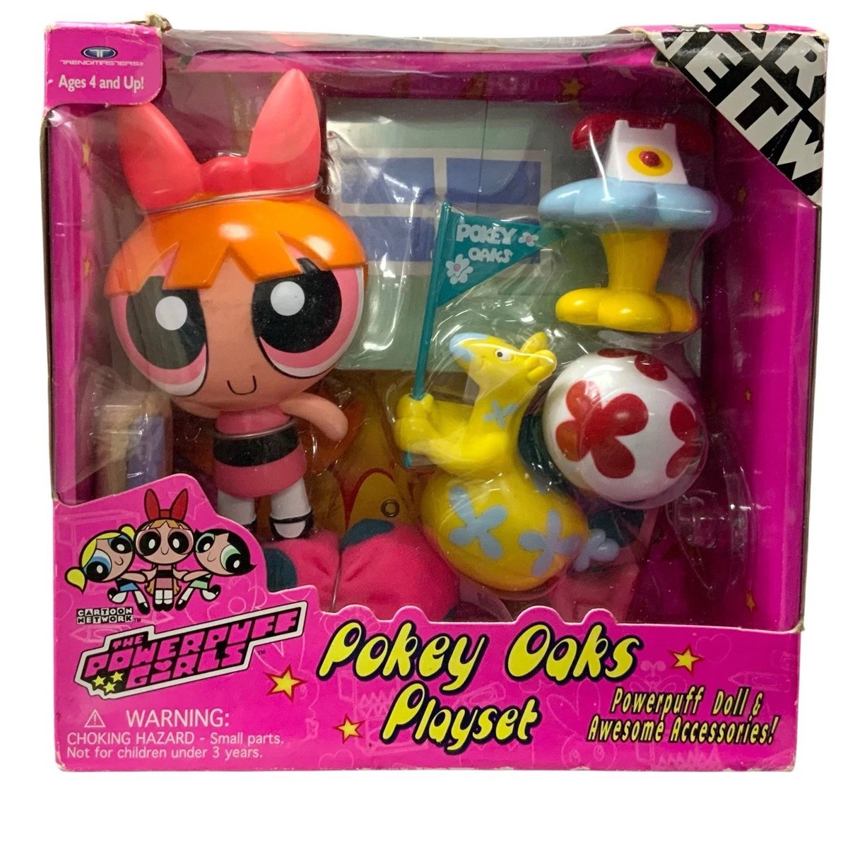 Powerpuff Girls Plastic Cartoon & TV Character Action Figures for