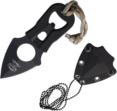 Camillus Heater II Fixed Knife 1.5" 420 Steel Blade Glass Filled Nylon Handle - Image 1 of 4