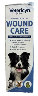 Vetericyn Plus  Antimicrobial Wound Care  Healing aid + skin repair 3 oz Spray - Image 1 of 2
