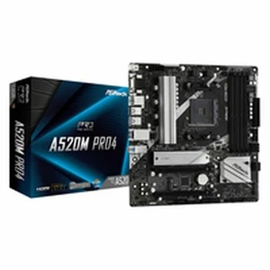 ASRock A520M Pro4 AMD AM4 Mainboard - Bild 1 von 4