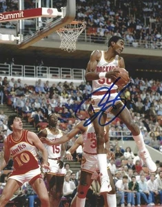 Signed  8x10 RALPH SAMPSON HOF Houston Rockets Autographed Photo w/COA - Picture 1 of 1