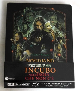 PETER PAN , INCUBO NELL'ISOLA CHE NON C'E' - 4K Ultra HD - Steelbook - Foto 1 di 11