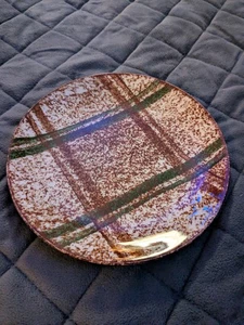 Plato de pan a cuadros de cerámica Blue Ridge Southern 6,25" nuevo repuesto  - Imagen 1 de 2