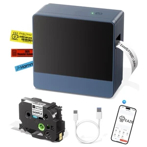 1 Inch Label Maker Machine with-Tape, 24mm Label Maker Large Print Rechargeab... - Picture 1 of 9