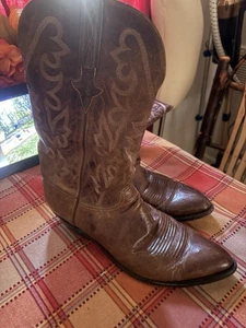 Stivali western uomo Luccchese taglia 12 - Foto 1 di 8