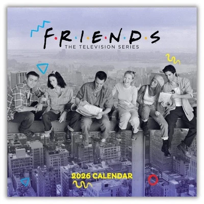 DANILO PROMOTIONS LTD 2026 Calendar Friends Month to View Square Calendar Official Product