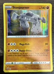 Pokemon TCG Stonjourner #111/192 Holo Rare NM/ Mint - Picture 1 of 2