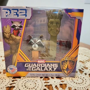 GUARDIANS OF THE GALAXY PEZ Gift Set – Rocket & Groot – New Sealed Marvel. 2017. - Picture 1 of 3