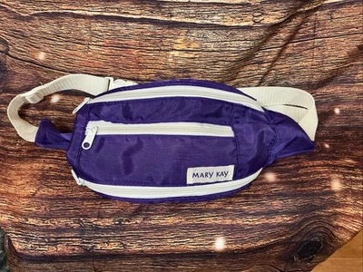 Vintage Mary Kay Three Pocket Purple Fanny Pack - Image 1 of 4