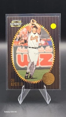 Tarjeta Pinnacle Summit Cal Ripken Jr. Baltimore Orioles 1996 #19 - Salón de la fama Foto 1 de 2